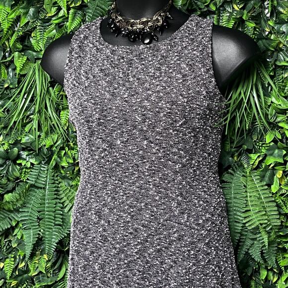 EVA MENDES Dress Women 14 Brown Beige Fit Flare Sheath Career Cocktail 2677 - Picture 5 of 7